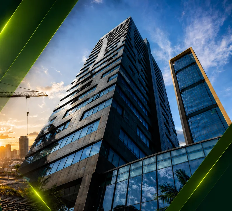 Visão institucional de construção MB Massiv Bau