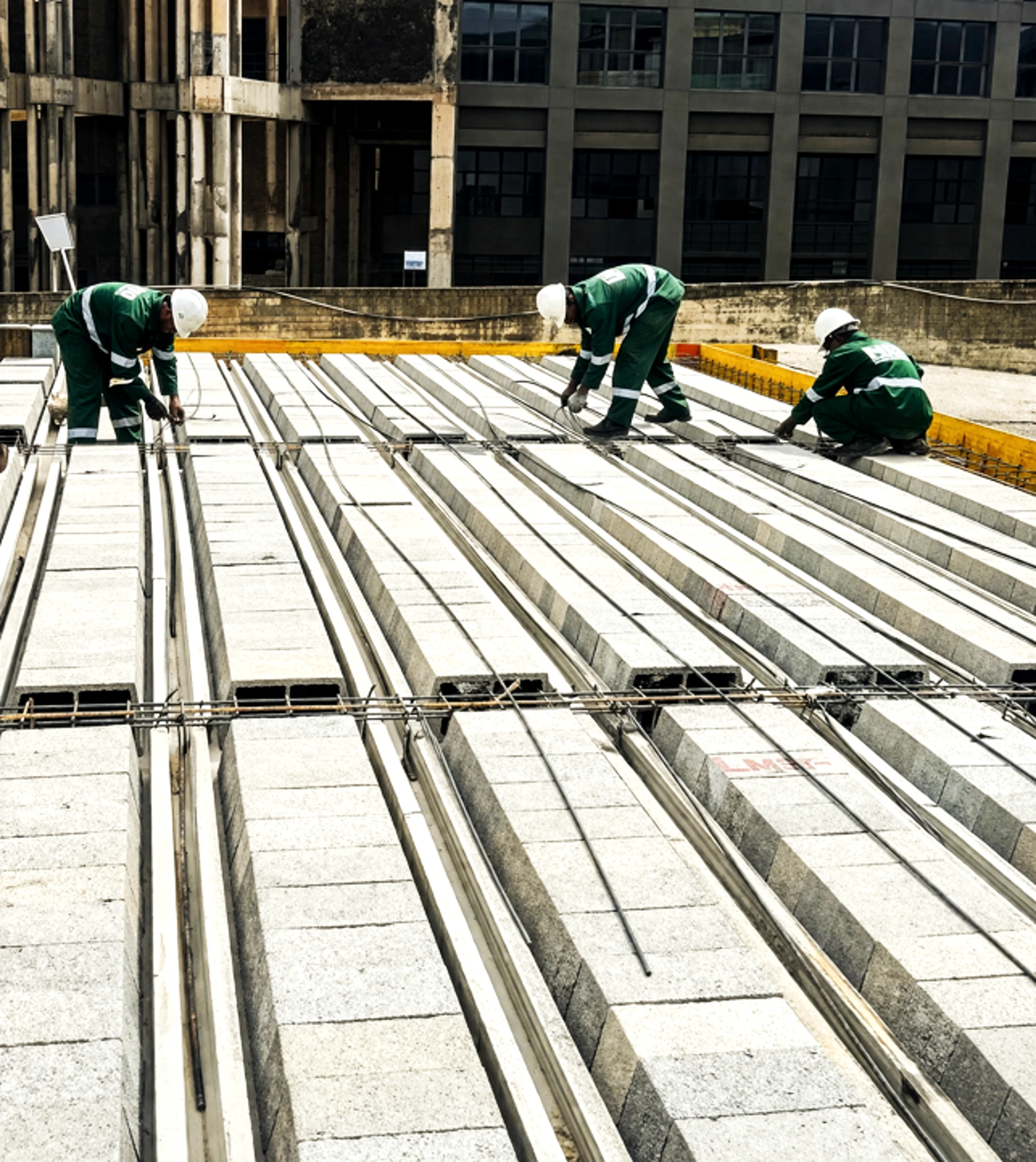 Trabalhos de construção